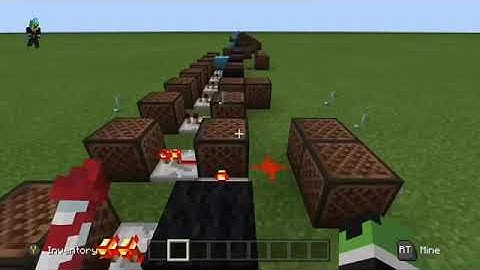 Walt Disney noteblock Minecraft song