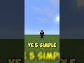 Minecraft First Night Survival #shorts