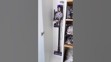 A Friday find that helps keep your @dyson vacuum attachments organized🧺