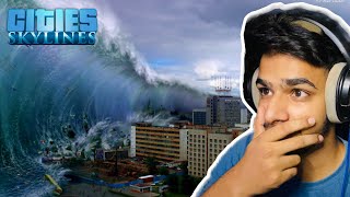 Mega tsunami hit my city | destruction for fun 😈