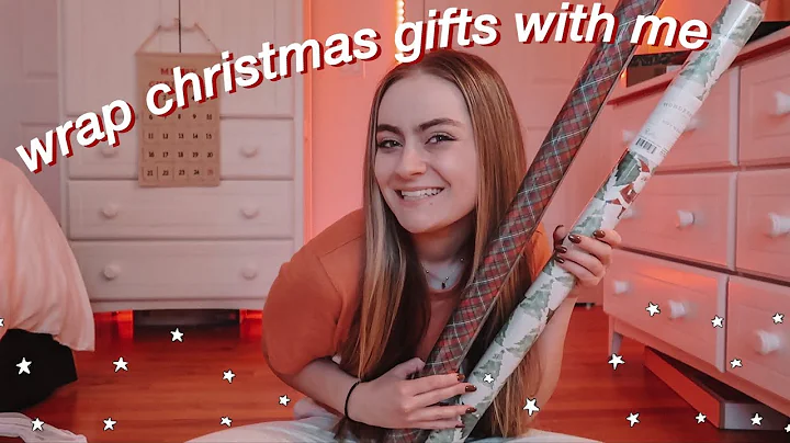 WRAP CHRISTMAS GIFTS WITH ME VLOG & WHAT I'M GIVIN...