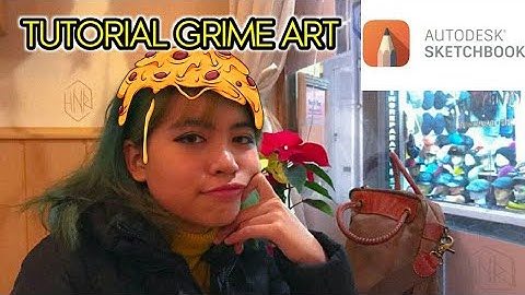 Tutorial pizza grime art | Autodesk Sketchbook