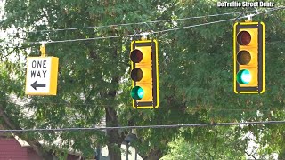 Traffic Lights After Upgrade | John R St & Holbrook Ave