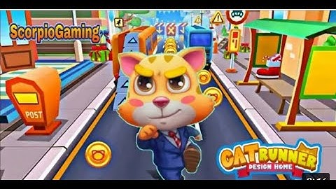 Cat Runner: Decorate Home Game | Tom Gold Run game | Subway Cat Run game | Cat Run Android Gameplay