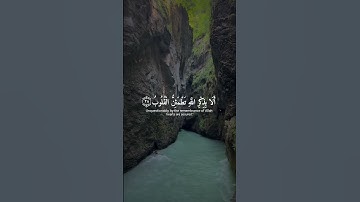 تلاوة رائعة لسورة الرعد الآية (28)