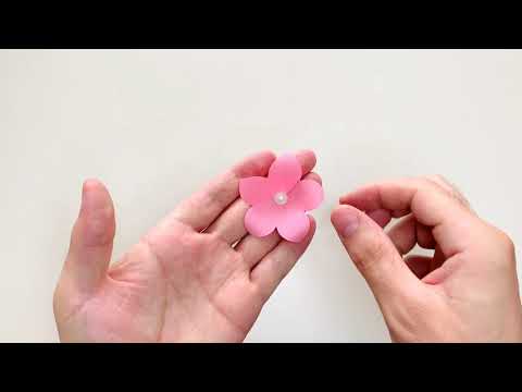 KAĞITTAN ÇİÇEK YAPIMI | Origami Çiçek | Paper Flower Making