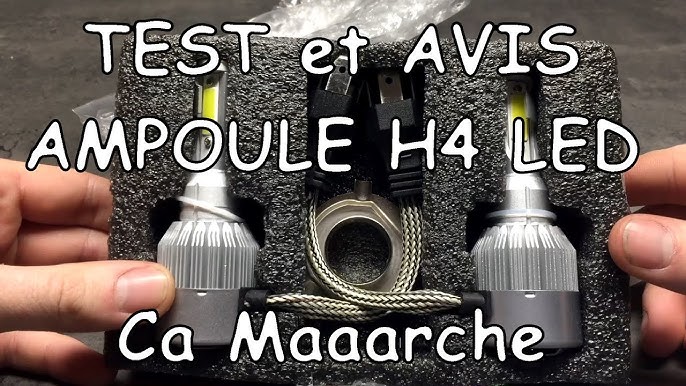 Ampoules Avis et test h7 led philips ultinon partie 2. Test sur route et  avis 