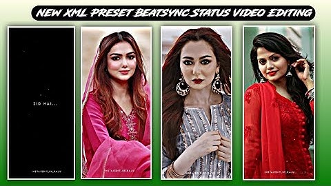 Chand Sifarish X Subhanallah Song Status Video Editing Alight Motion |Trending XML Preset Video