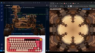 ASMR Programming - Kaleidoscope with Javascript
