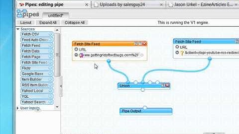 RSS Mash   Yahoo Pipes