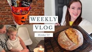 Colin’s 2nd Birthday, Becoming Sourdough Obsessed, and “Booing” Our Neighbors | 2023 Weekly Vlog