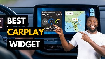 Best CarPlay Widgets for you! New Weather Widget for CarPlay! Radar widget!