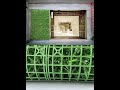 DIY Faux Living Plant Wall #verticalgarden #greenwall #walldecor