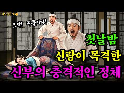 [야담 능소화142] 첫 날밤 신부를 보고 모두 도망친 신랑들... 그리고 그녀를 사랑한 단 한 사람 / 야담 야사 전설 민담 설화 조선야담 옛날 이야기