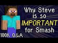 Why STEVE in Smash is a BLESSING -- Random PKBeats Facts (100,000 Subscriber Q&A)