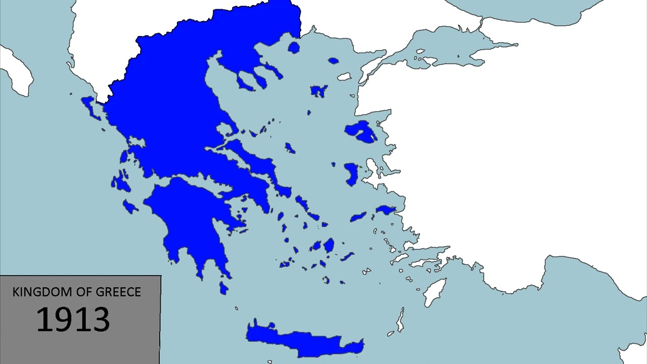 Greek Territorial Expansion (1830-2022)