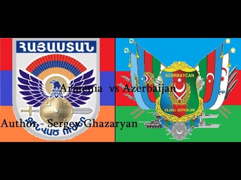 Armenian army vs Azerbaijan army