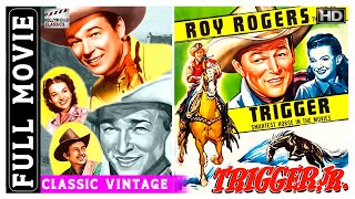 Trigger, Jr - 1950 l Super Hit Hollywood Classic Hit Movie l Roy Rogers , Trigger , Dale Evans
