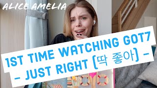 Watching got7 - just right (딱 좋아) for the first time ✨(my kpop
reaction week)✨