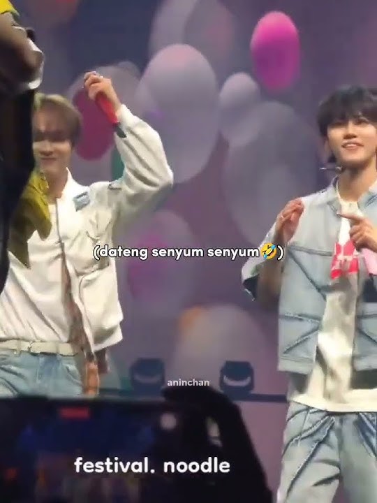 kesel liat haechan aegyo🤣🤏🏻 dateng dateng senyum senyum #haechan #jaemin #nctdream