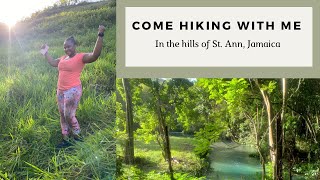 I went hiking the first time || Come hiking with me in St. Ann Jamaica|| The struggle is REAL!