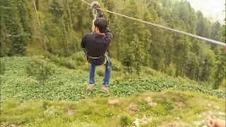 Valley Crossing in Kufri, Shimla