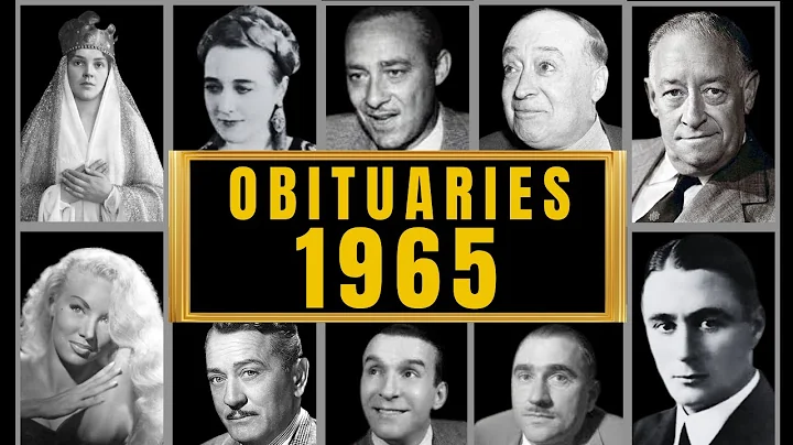 Famous Hollywood Celebrities We've Lost in 1965 - Obituary in 1965 - Ep1