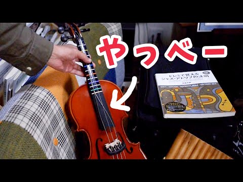 バイオリンを半年も放置していたらヤバいことになってた