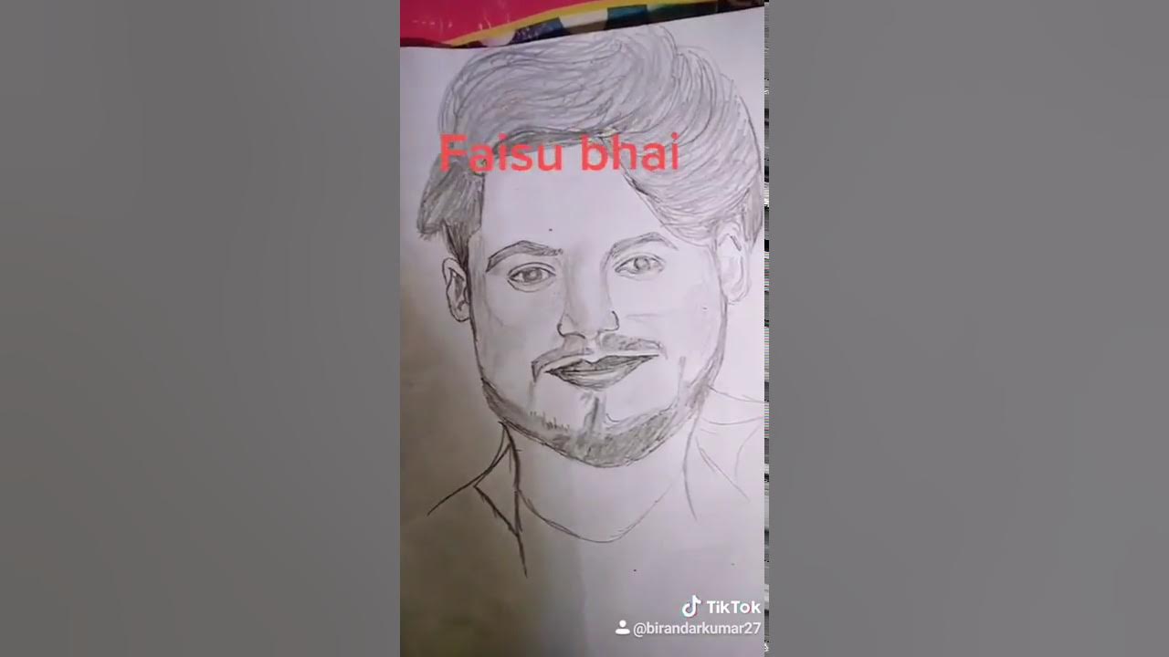 Riyaz Pencil Sketch