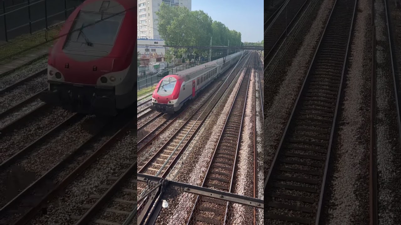 Train vanille fraise 