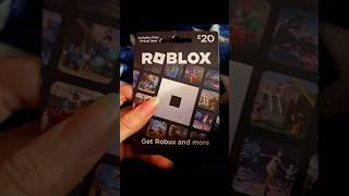 What I got with a £20 Roblox Giftcard! 🤑💷 #recommended  #roblox #giftcard #robloxpremium #fypシ