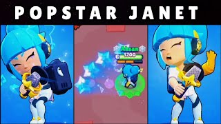 POPSTAR JANET Winning & Losing Animation, Gameplay, Exclusive Pin, Spray And Profile Icon