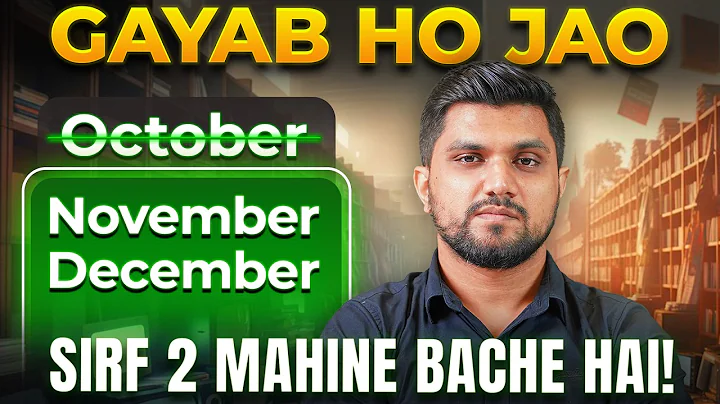 LAST 2 Months - Reset Your Life Completely Before 2026