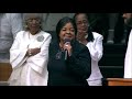 The Queen Of Gospel Music Shirley Caesar Ministering at Reverend Clay Evans Funeral!