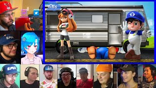 SMG4: A Happy Little Road Trip REACTION MASHUP