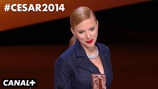 Scarlett Johansson  César d'honneur 2014