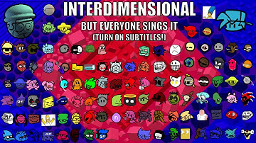 FNF - Interdimensional, but every turn, a different character sings it [UNCHARTED]