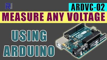 Built Voltage Sensor with two resistors for Arduino to measure any DC voltage - RJT305