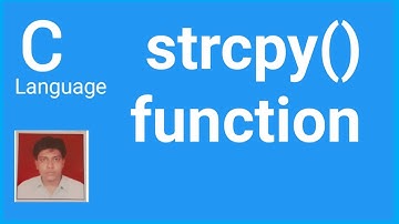 strcpy() function in C Programming Language