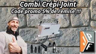 Combi Crépi Joint partenariat code promo 5% de remise !!!