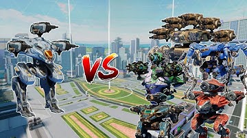 WR🔥 Lio VS All Robots Comparison |WR TEST||WAR ROBOTS|
