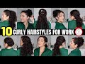 10 easy curly hairstyles for work