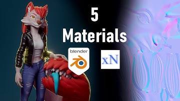 Taylor - Character creation process || Part 5 - Baking and Materials - Blender + xNormal