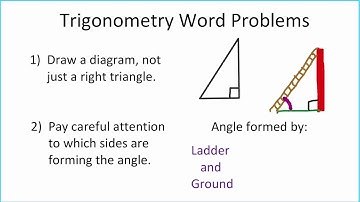 Trig Word Problems