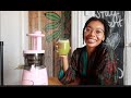 JUICING FOR THE 1ST TIME || HUROM JUICER