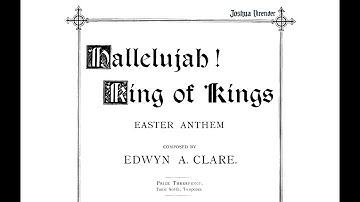 Edwyn A.Clare ,Caleb Simper  - Hallelujah Kings of Kings (Alto Solo - Joshua Virender)