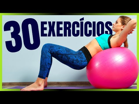 30 EXERCÍCIOS com BOLA de PILATES