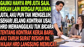 💼 My Salary Was Only 8 Million, When HR Offered a Contract Renewal, My Resignation Letter Shocked...