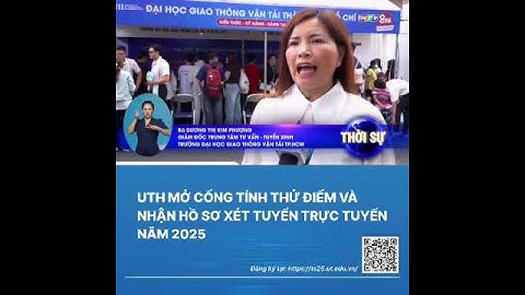 𝗛𝗧𝗩𝟵 đưa tin sự kiện 𝗨𝗧𝗛 tham gia Ngày hội tư vấn lựa chọn nguyện vọng xét tuyển ĐH-CĐ năm 2025