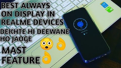 Best Feature in All RealMe Devices😲,|Always on Display in Realme 3||By TechDarbar||